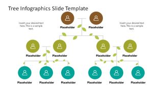 Customizable Leaf Design Vertical Flow Chart