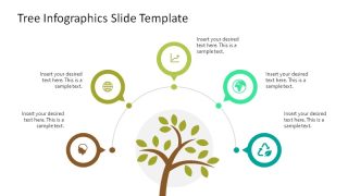 Editable Semi-Circle Diagram with Icons - Presentation Template