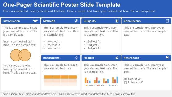 science presentation slide template