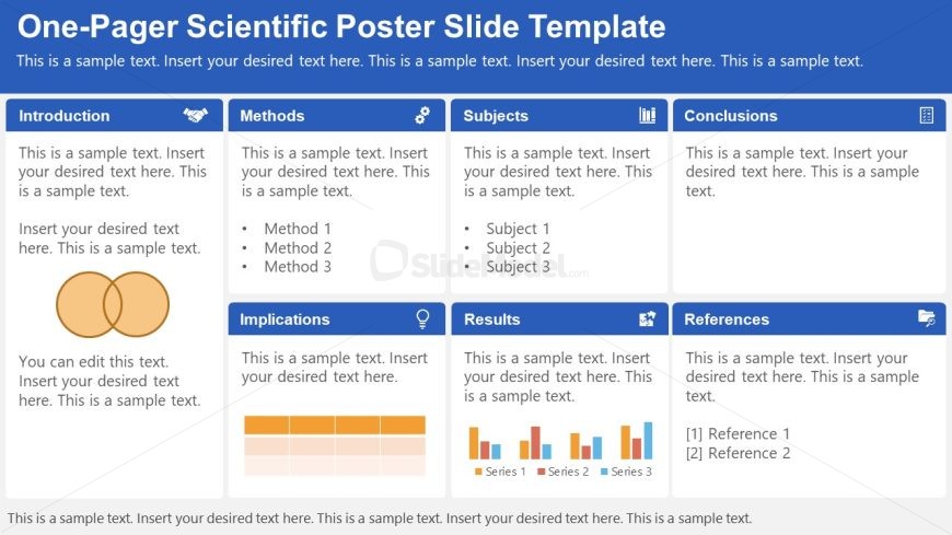 PPT Slide Template for Scientific Poster