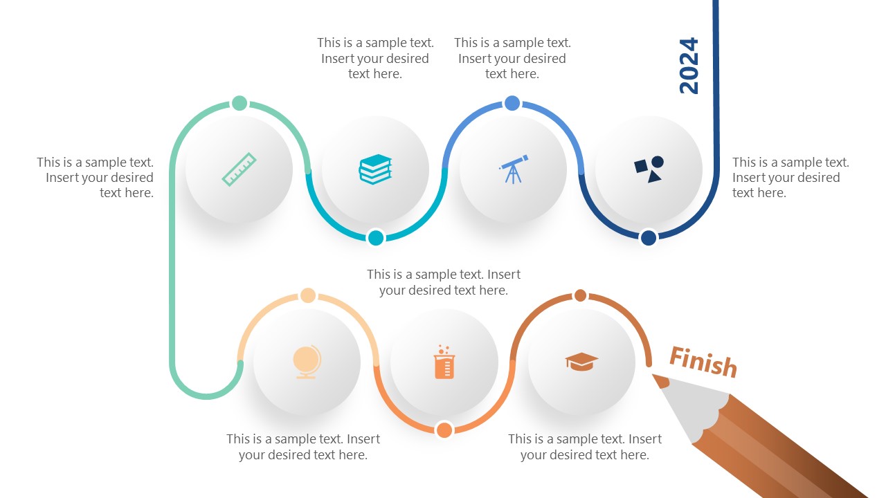 Education Timeline PowerPoint Template