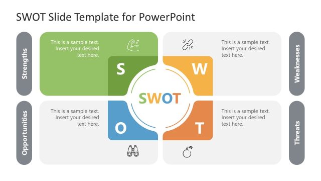 Engaging SWOT Template for Presentation
