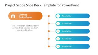 Project Scope Display Slide Template