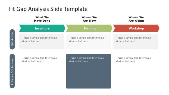 Fit Gap Analysis PowerPoint Template