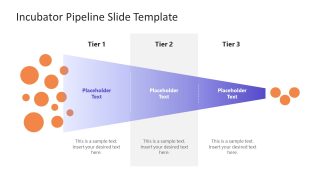 PowerPoint Three-Tier Diagram - Incubator Pipeline