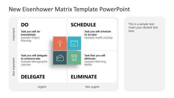New Eisenhower Matrix Template for PowerPoint