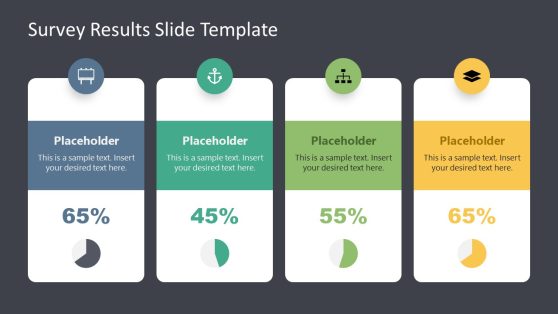 Survey Results Slide Template Layout - SlideModel