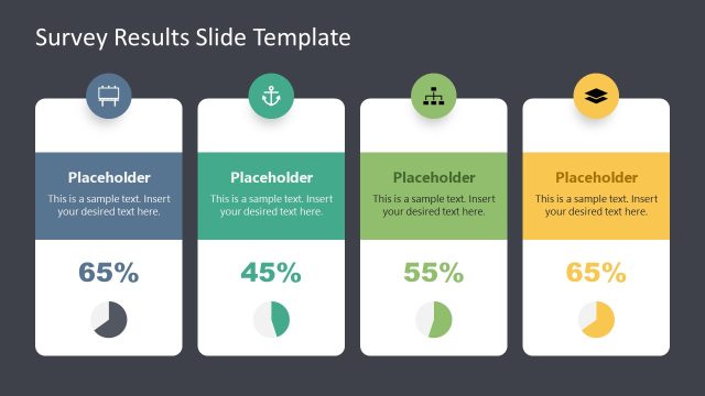 Survey Results Slide Template Layout