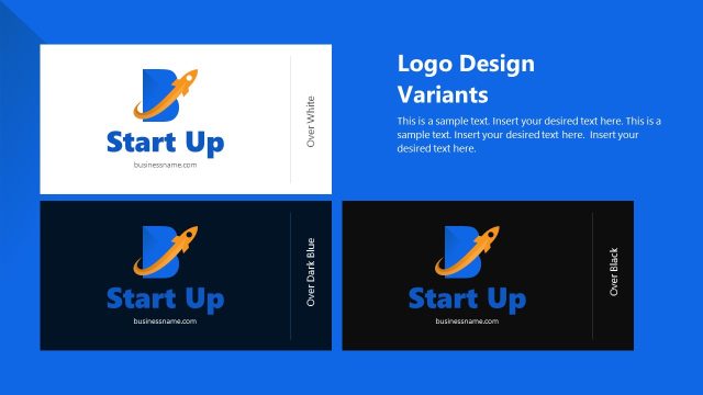 Logo Model and Alternatives Slide Template
