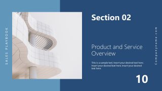 Product & Service Overview Section Slide