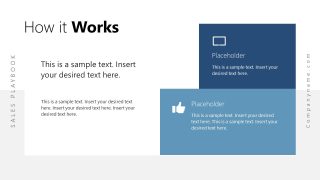 How It Works Infographic Slide Template