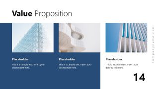 Value Proposition Slide for Sales Playbook Presentation