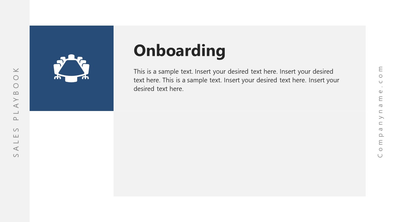 Sales Playbook PowerPoint Template