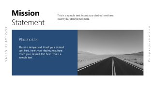 Mission Statement Slide Template - Company Information Slides