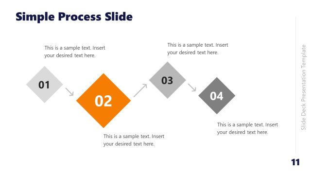Process Diagram Slide for Company Presentation