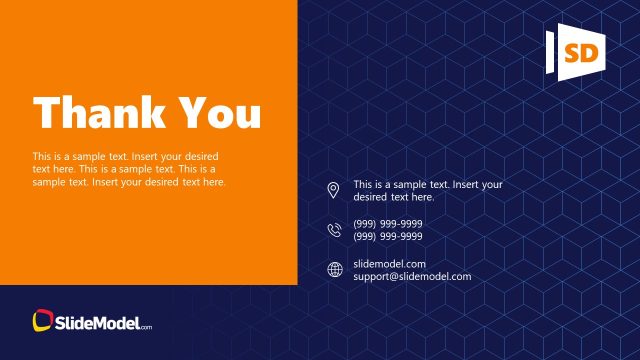 Thank You Slide for PPT Company Presentation