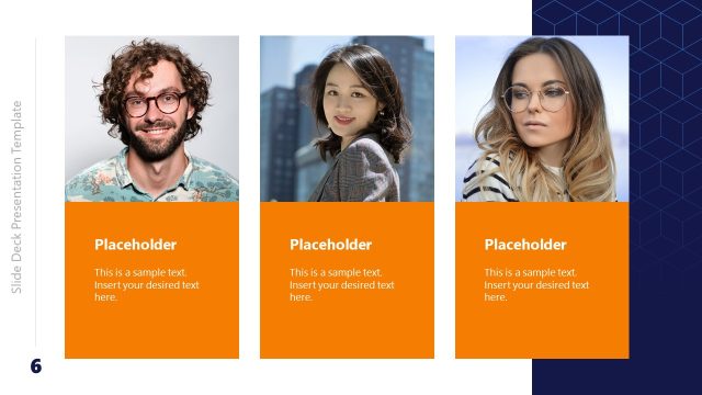 Editable Company Team Introduction Slide