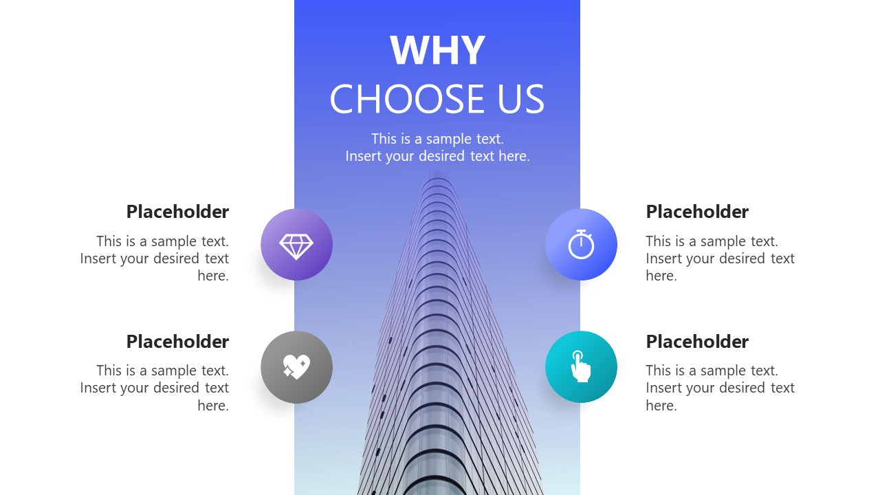 Why Choose Us Template Slides for PowerPoint