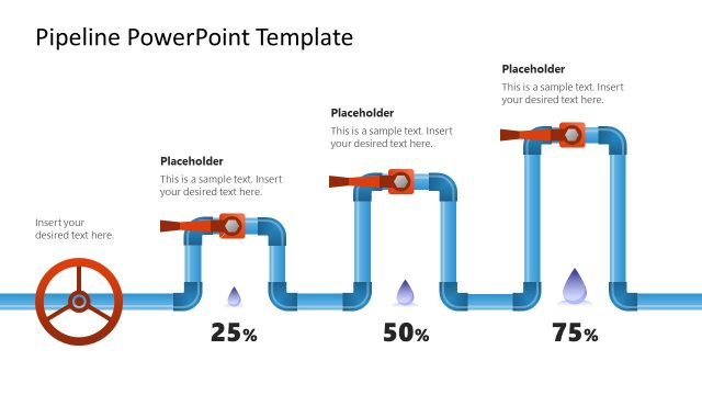 Business Pipeline PowerPoint Template & Infographic
