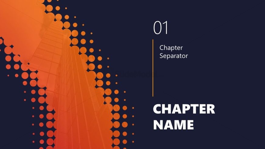 PPT Slide Template for Chapter Heading - Business PPT Template