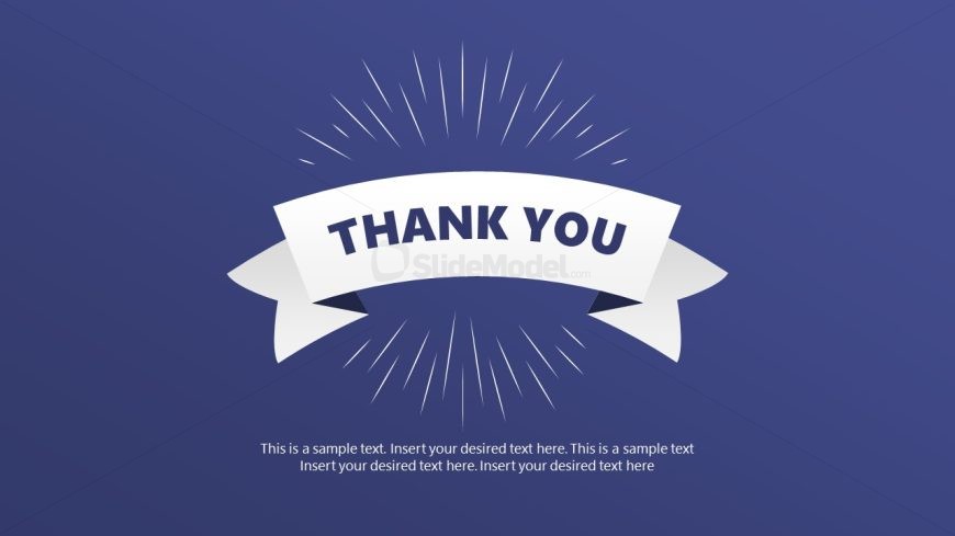 Modern Thank You Slide For Presentations SlideModel