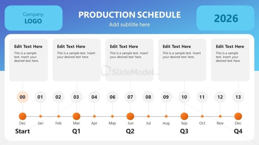 21856 01 production schedule template for powerpoint 16x9 1 SlideModel