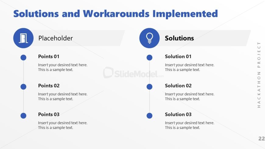 PowerPoint Presentation Slide for Hackathon