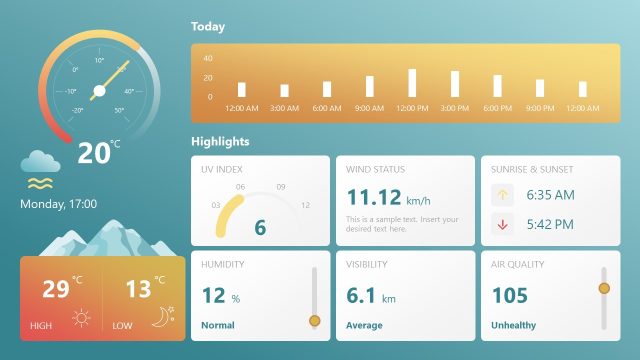 Weather PowerPoint Templates & Presentation Slides