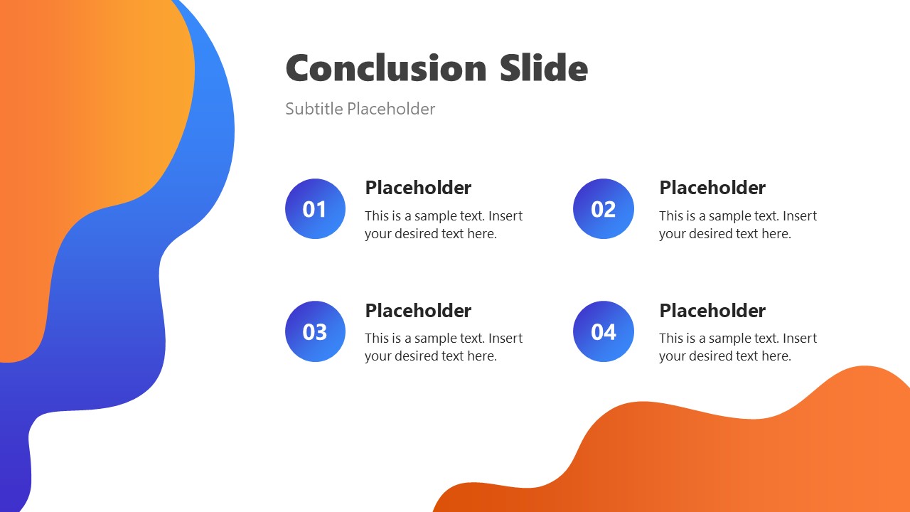 Conclusion Slide Template For PowerPoint
