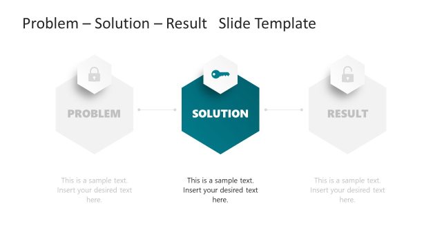 Solution Infographics Slide – Problem Solution PPT Template