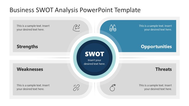 Opportunities Slide - Business SWOT Analysis Presentation - SlideModel
