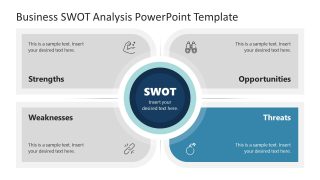 PowerPoint Presentation Slide for Threats - SWOT PPT Template