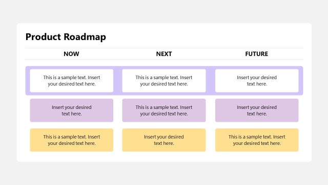 Animated Product Roadmap Presentation Template