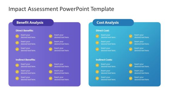 Editable Impact Assessment Presentation Template for PowerPoint ...