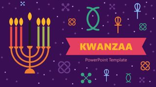 Title Slide for Kwanzaa PPT Template
