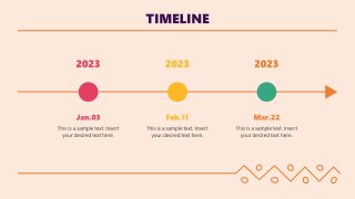 Editable Timeline for Kwanzaa Slide 