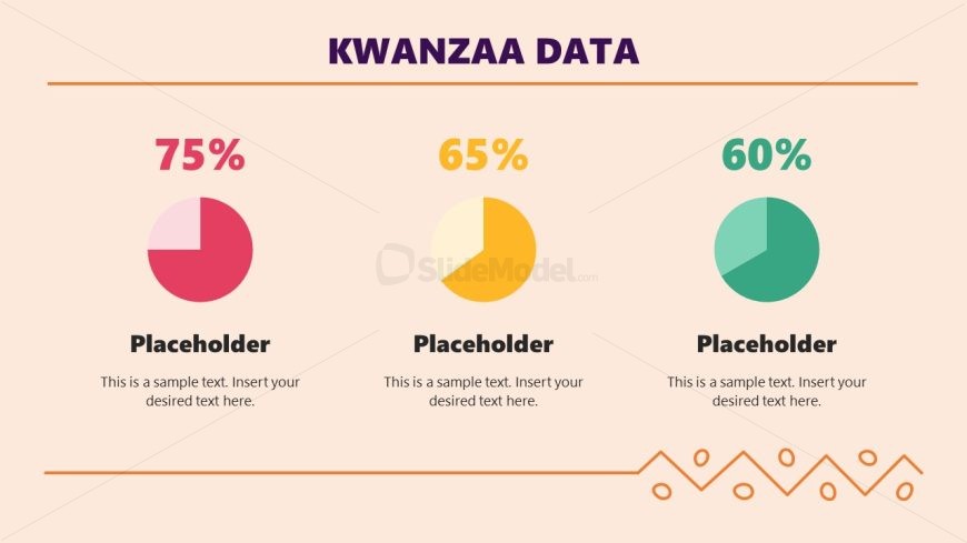 Kwanzaa Charts Slide for Data Presentation