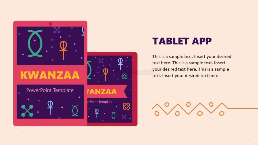 Kwanzaa Tablet App Slide 
