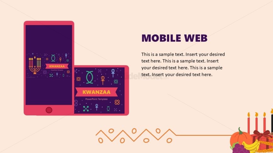 Kwanzaa Mobile Web Slide 