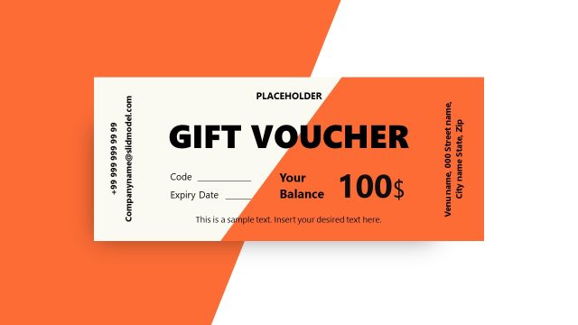 Gift Certificate Template for PowerPoint