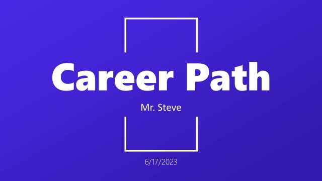 Career Path Powerpoint Templates And Slide Designs For Presentations