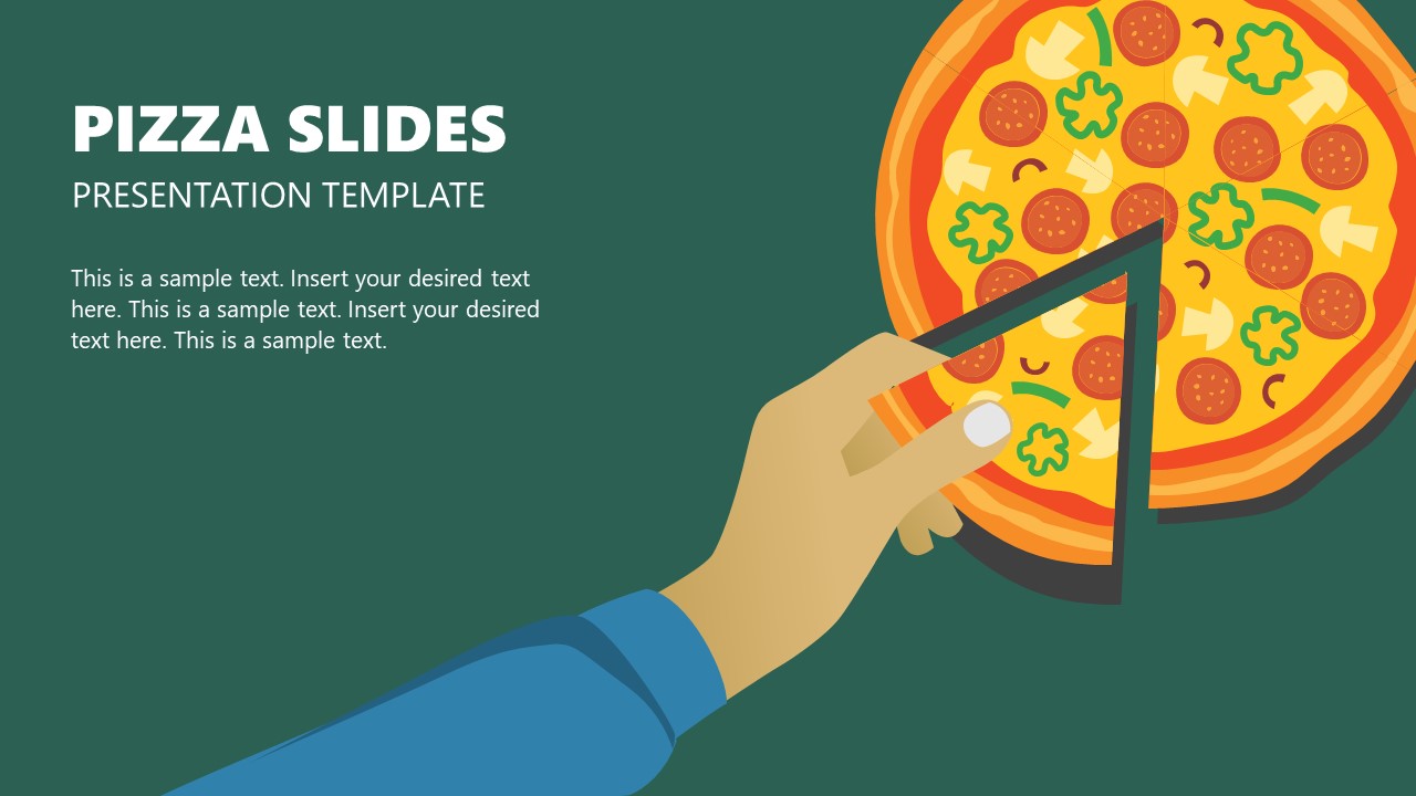 Pizza Slides PowerPoint Presentation Template 