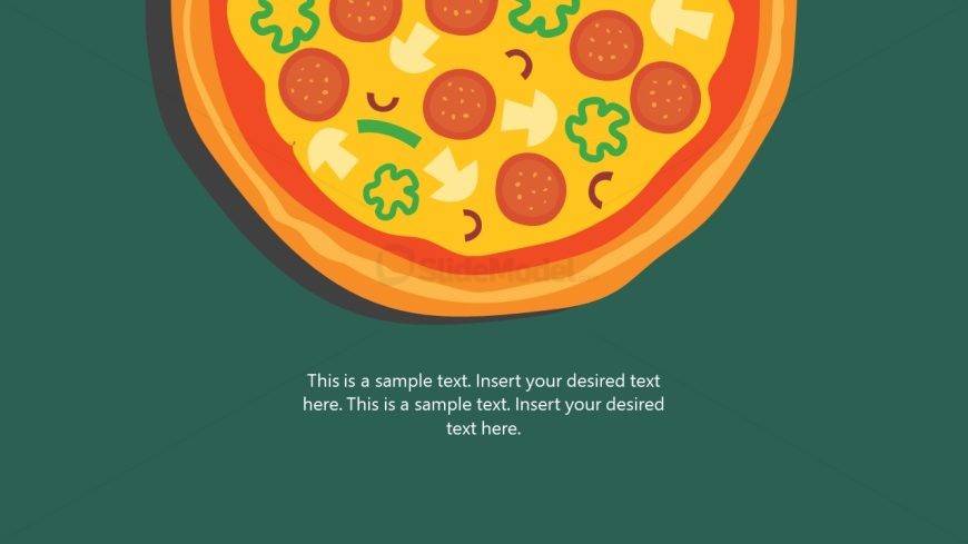 PowerPoint Template for Pizza Slides Presentation