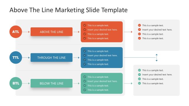 Customizable Above the Line Marketing Template