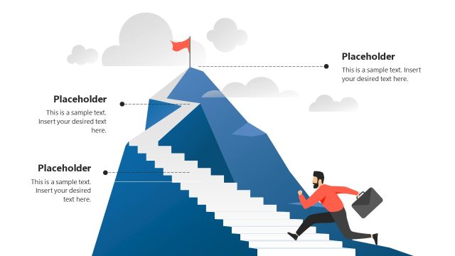 Editable Achieving Goals PPT Template