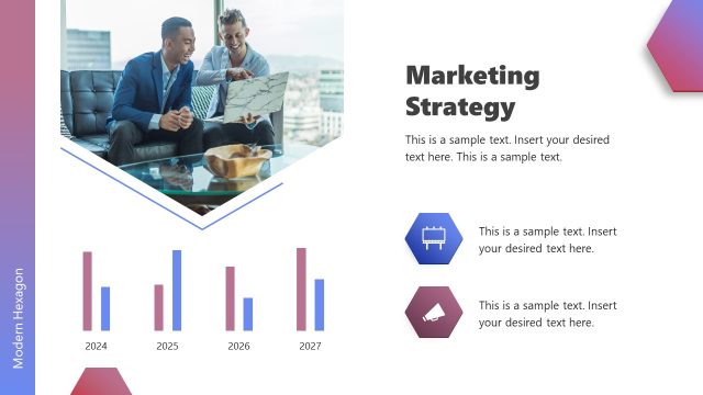 Marketing Strategy Slide PPT Template