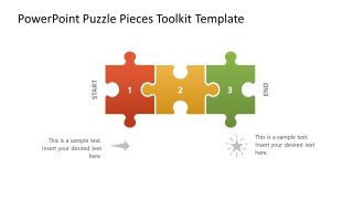 Puzzle Pieces Toolkit PowerPoint Diagram 