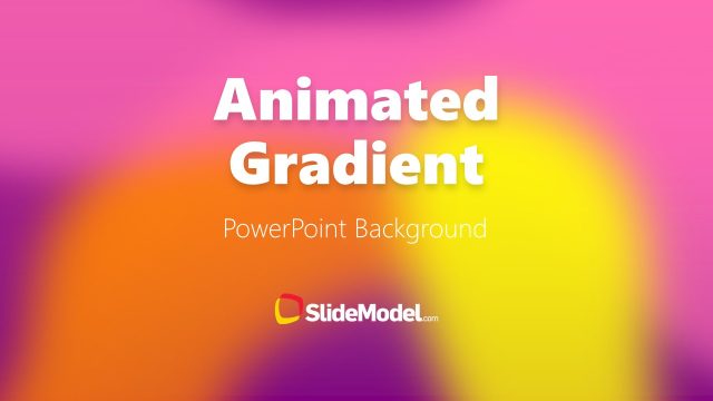 Pink Purple Orange Yellow Animated Gradient PowerPoint Background