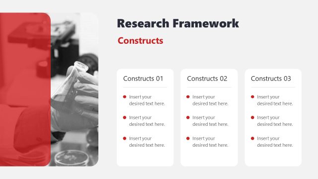 Research Framework Slide for Constructs
