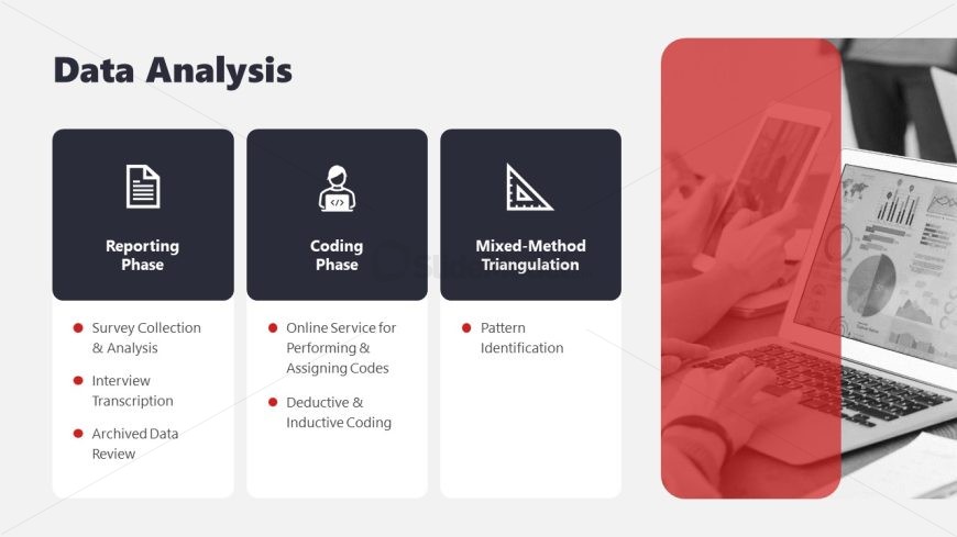 PowerPoint Template Slide for Research Presentation